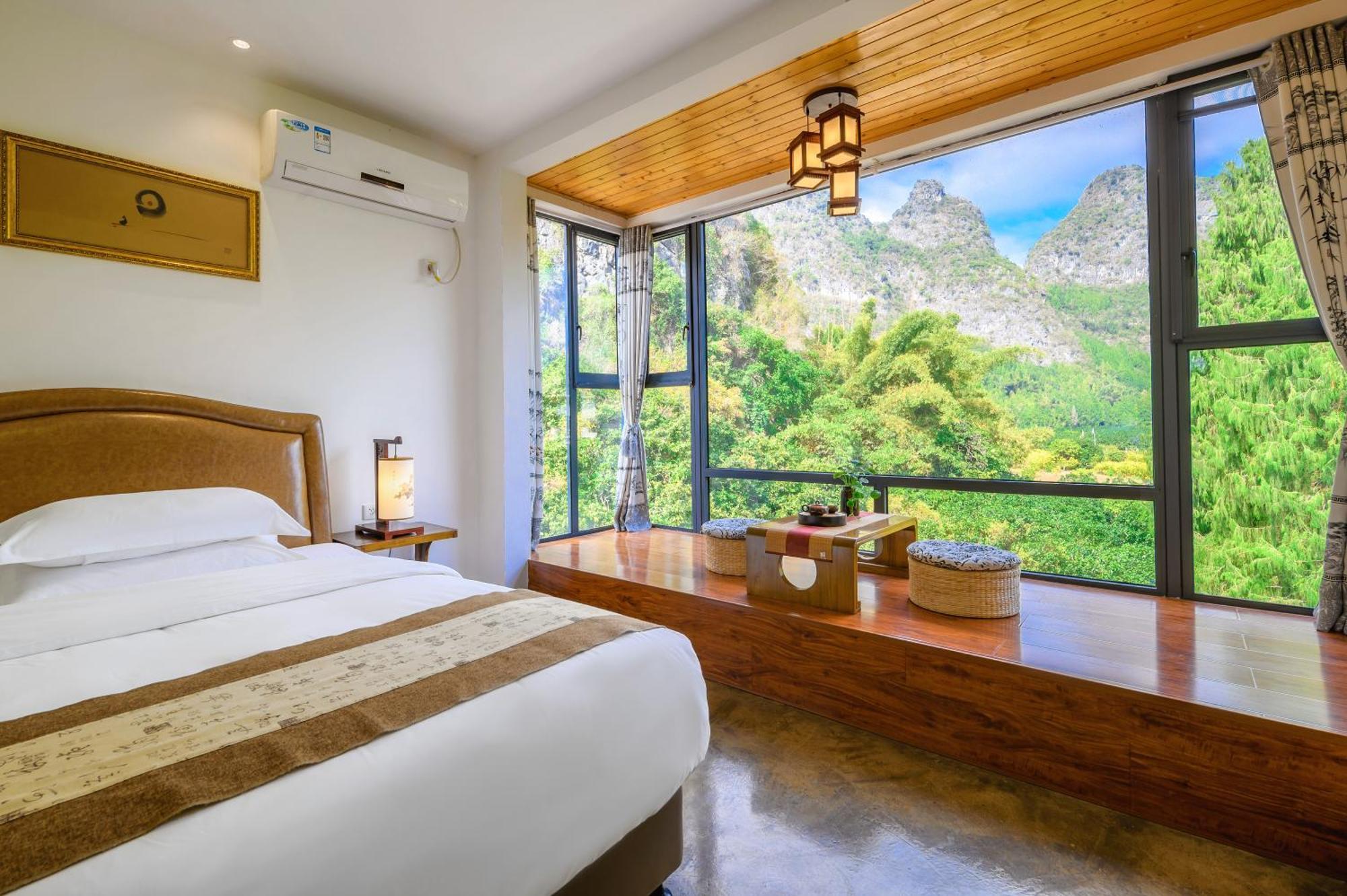 Leisure Courtyard Hotel Yangshuo-Free Shuttle Bus To Yangshuo Station Stay 2 Nights One Way ภายนอก รูปภาพ