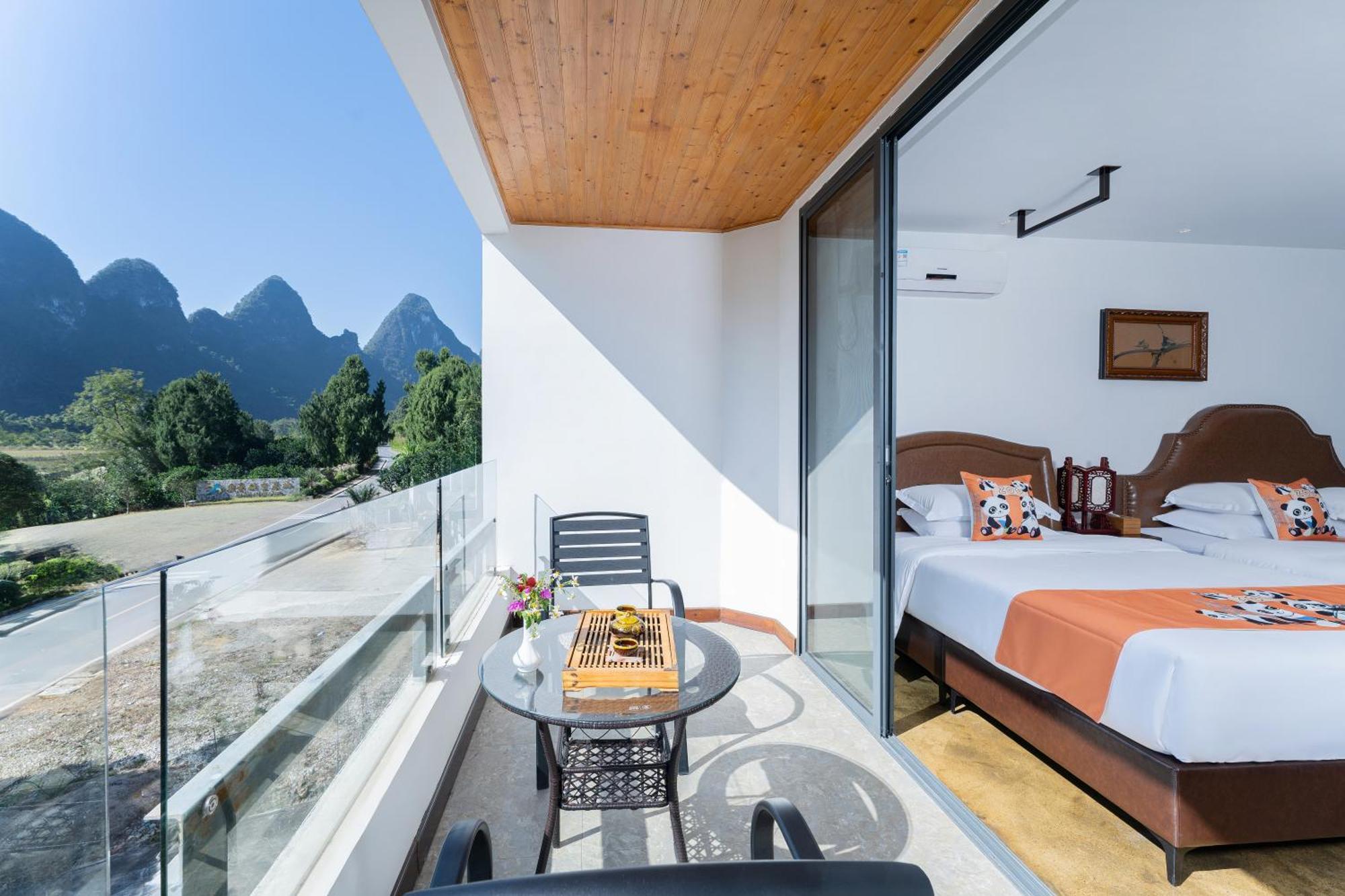 Leisure Courtyard Hotel Yangshuo-Free Shuttle Bus To Yangshuo Station Stay 2 Nights One Way ภายนอก รูปภาพ