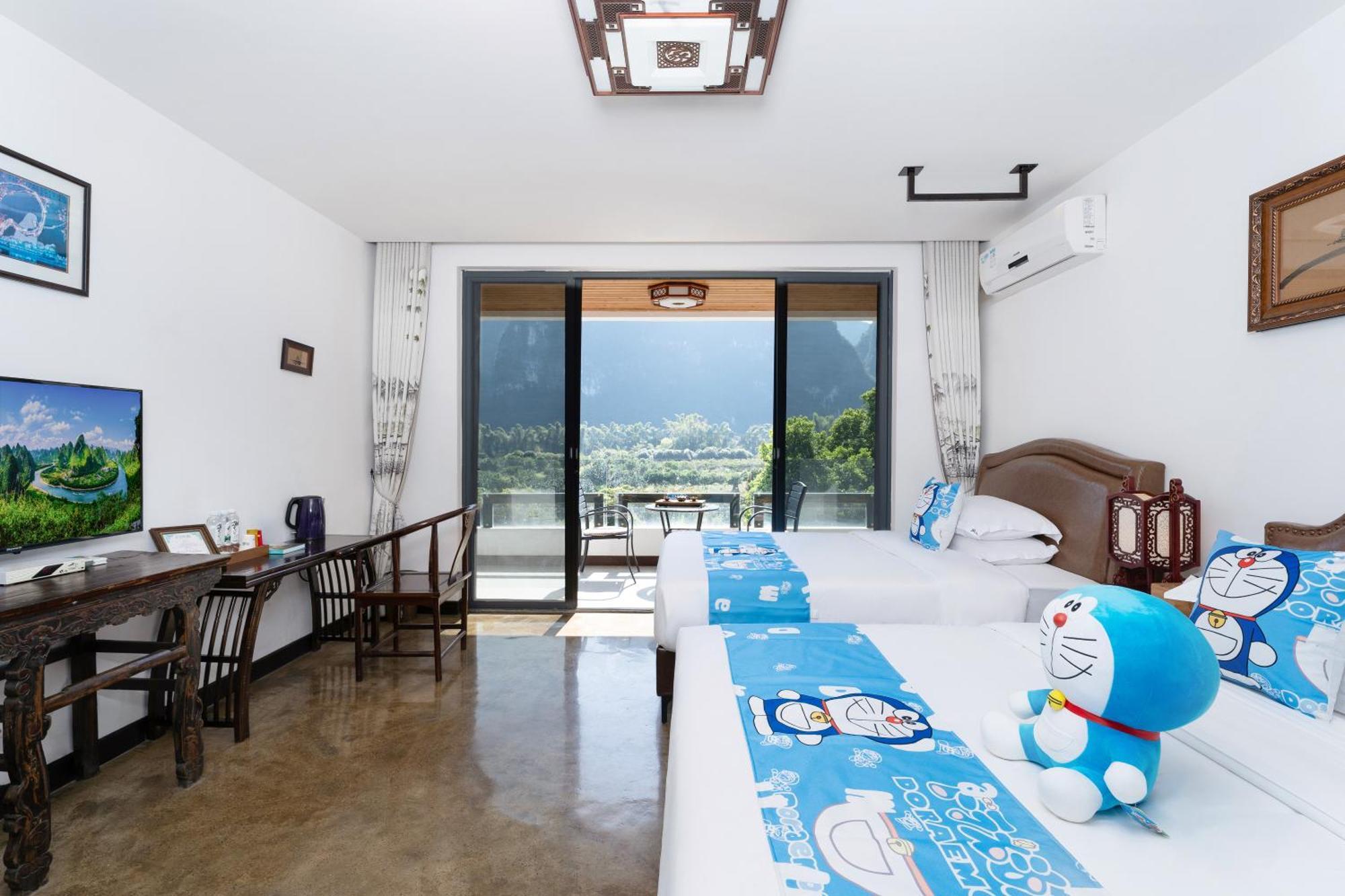 Leisure Courtyard Hotel Yangshuo-Free Shuttle Bus To Yangshuo Station Stay 2 Nights One Way ภายนอก รูปภาพ
