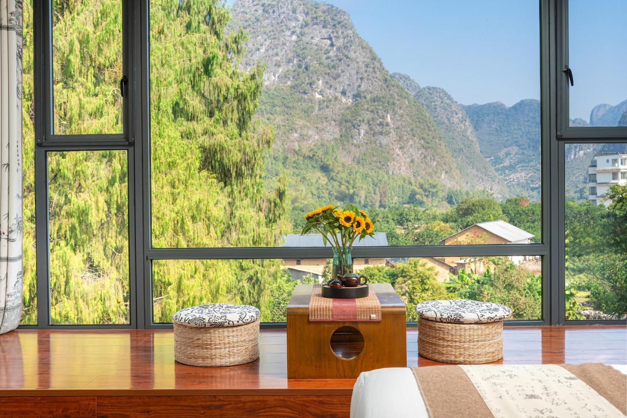 Leisure Courtyard Hotel Yangshuo-Free Shuttle Bus To Yangshuo Station Stay 2 Nights One Way ภายนอก รูปภาพ
